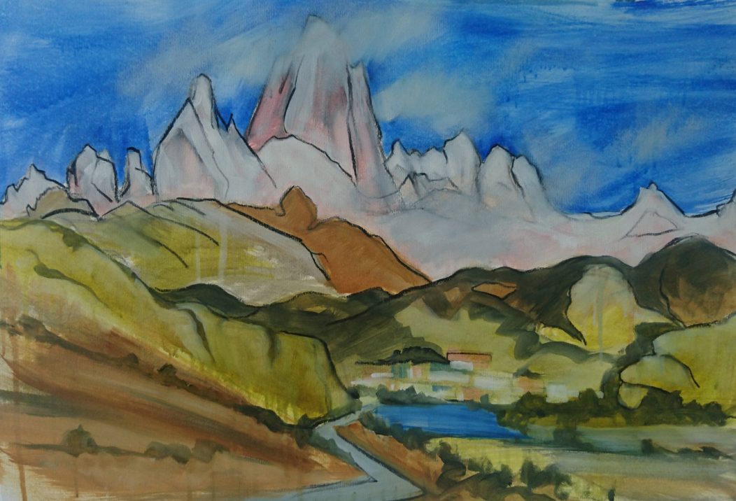 Mount FitzRoy (El Chalten) study