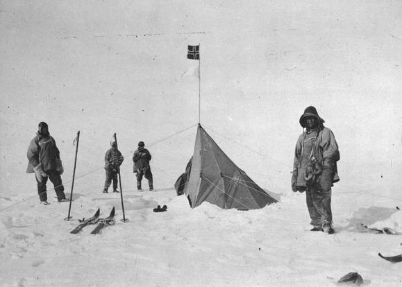 Scott and his men at the South Pole